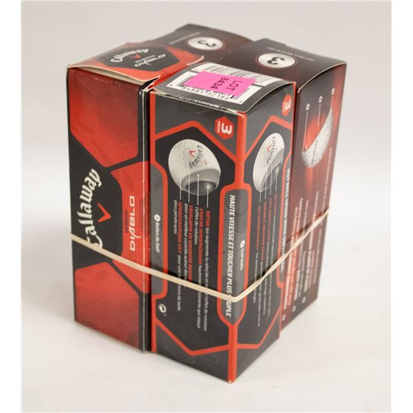 LOT OF 12 NEW GOLF BALLS