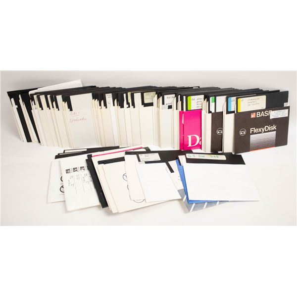 1980S VIDEO GAME LOT ON FLOPPY DISK