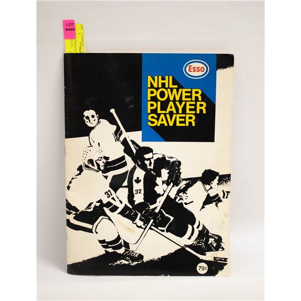 1970 ESSO POWER PLAY HOCKEY BOOK CONPLETE