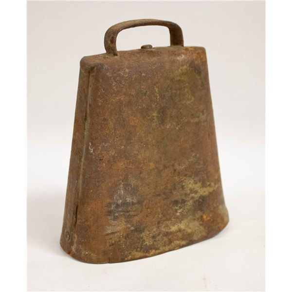 ANTIQUE LARGE COW BELL