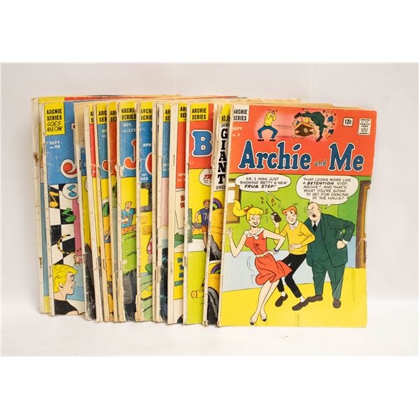 LOT OF 1960S ARCHIE COMICS 12 & 15 CENT