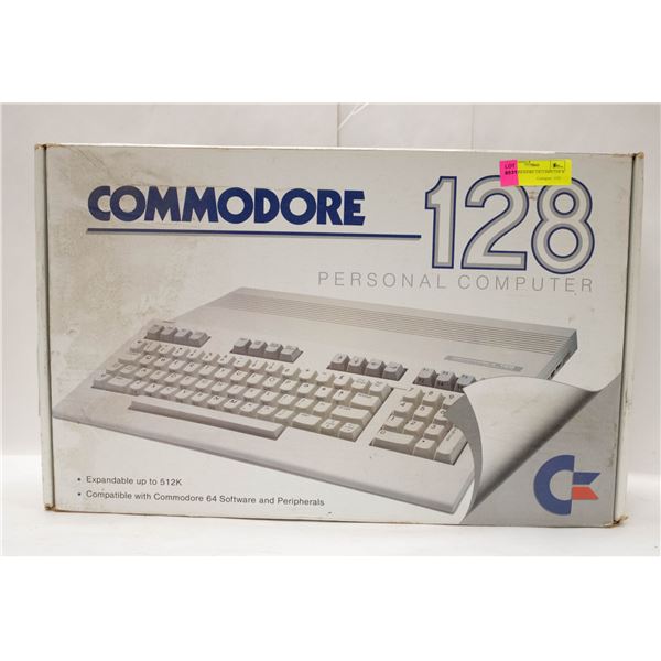 1982 COMMODORE 128 COMPUTER W BOX