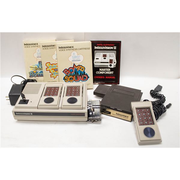 1970S INTELLIVISION GAME SET W VOICE SYNTH