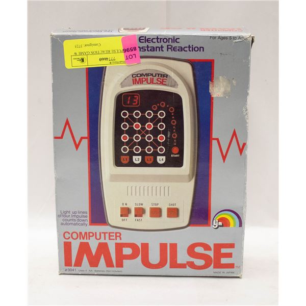 1980S IMPULSE REACTION GAME W BOX