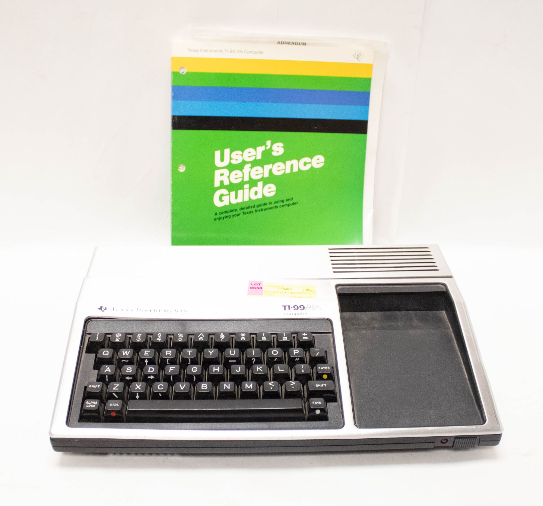 Texas Computer VINTAGE TEXAS INSTRAMENTS T199 COMPUTER