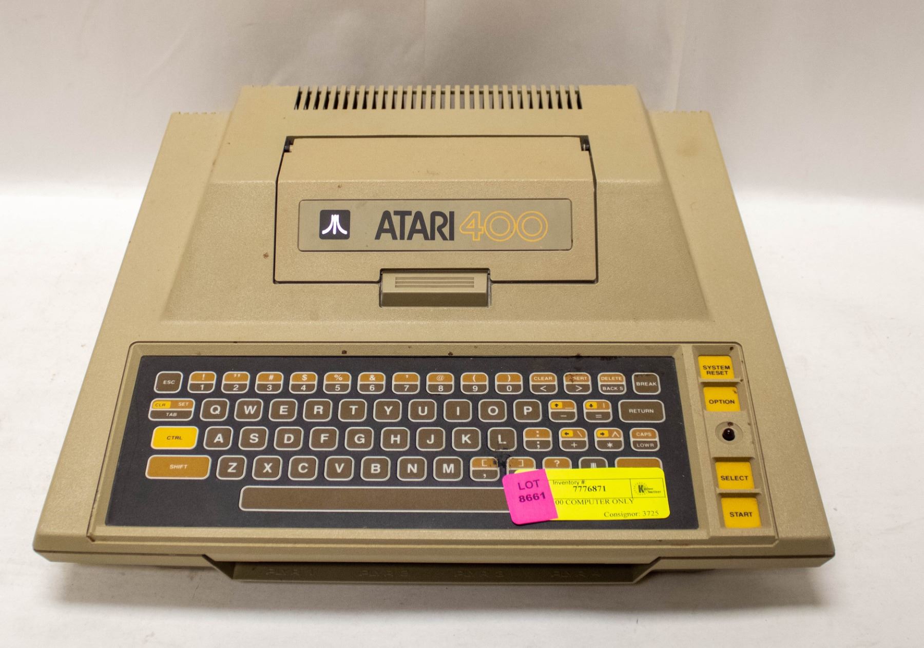 ATARI 400 COMPUTER ONLY