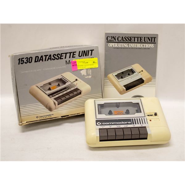 COMMODORE 1530 DATABASE CASSETTE IN BOX