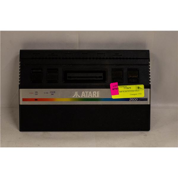 ATARI 2600 SLIM SYSTEM ONLY