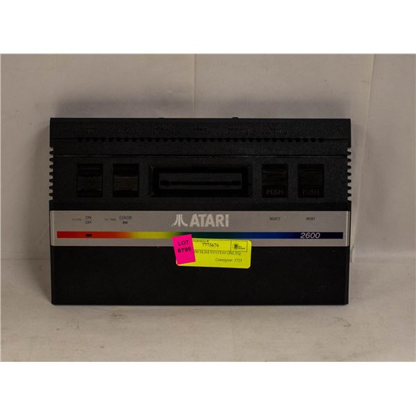 ATARI 2600 SLIM SYSTEM ONLYQ