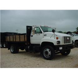 1998 GMC C7500 FLATBED S/A DUMP
