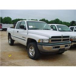 1998 DODGE RAM 1500 EXTENDED CAB PICKUP