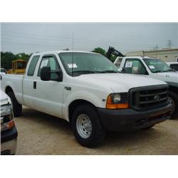 1999 FORD F250 SUPER DUTY PICKUP