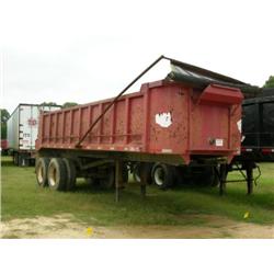 1996 PALERM TA-24H STEEL DUMP TRAILER