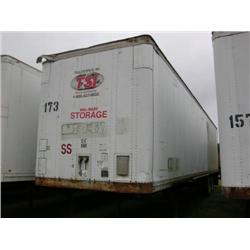 1984 BUDD 45' VAN TRAILER