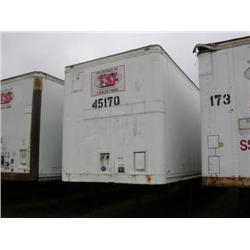 1984 BUDD 45' VAN TRAILER