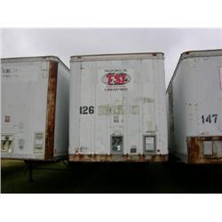 1984 BUDD 45' VAN TRAILER