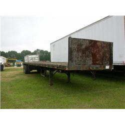 45' HOBBS T/A FLATBED TRAILER