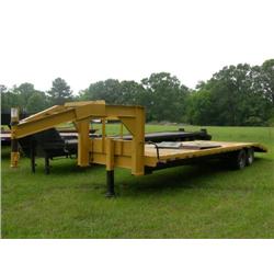 SHOPBUILT 25' T/A GOOSENECK TRAILER