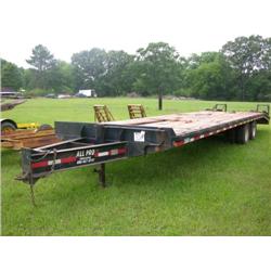 2001 ALL PRO DUAL TANDEM TAG TRAILER
