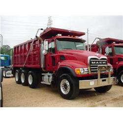 2005 MACK CV713 GRANITE TRI-AXLE DUMP