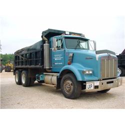 1987 KENWORTH T800D T/A DUMP