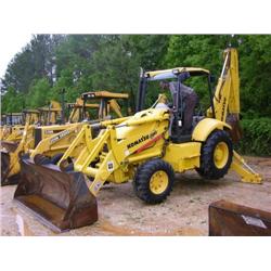 KOMATSU WB140 4X4 LOADER BACKHOE