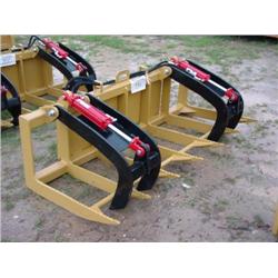 UNUSED 6' HYDRAULIC GRAPPLE FITS BOBCAT TYPE