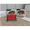 Image 2 : Dept 56 Village Accessories - 4 Park Benches 