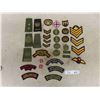 Image 1 : Large Variety of Military Soldier Boards, Chevrons & Patches