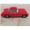 Image 2 : Vintage 1955 Red Chevy Corvette Metal Friction Car