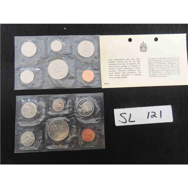 1970 Manitoba & 1971 British Columbia Proof Sets -Complete