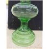 Image 3 : Vintage Kerosene Lantern 18'' Tall -Base Has Light Green Tinge