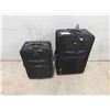 Image 1 : 2 Black Suitcases Large & Medium