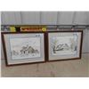 Image 1 : (2) 18'' x 22'' Manitoba Homestead Signed Prints