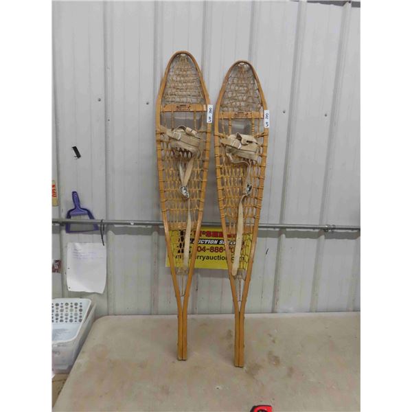 Vintage Torpedo Snowshoes 10'' x 56''