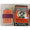 Image 2 : Durham Full Bag Tobacco + Papers, Sir Walter Raleigh Pocket Tin, Prince Albert 