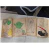 Image 13 : 5 Hard Covers Books, 4 Soft Cover + 2 Star Wars Coloring Books ( partially colored) 