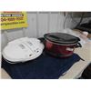 Image 1 : George Foreman Dual Grill + Hamilton Beach Large Crock Pot