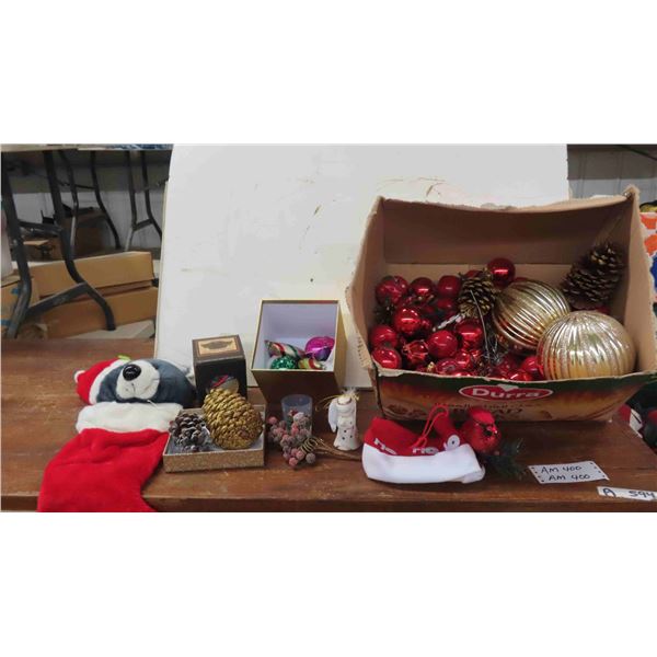 Christmas Bulbs, Harley Davidson Ornament, plus more