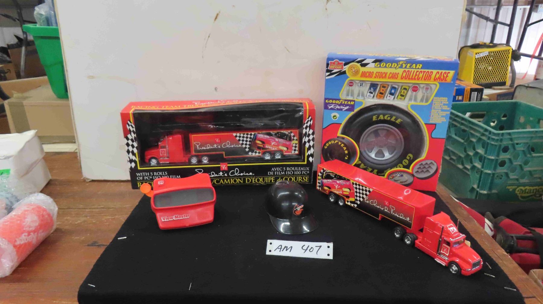 Goodyear Micro Machine Goodyear Micro Stock Cars, Presidents Choice Racing Team Truck - Both ...