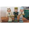 Image 2 : (6) Vintage 10" Wooden Nutcrackers