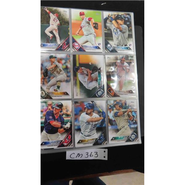 2016 Topps Baseball Card Collection