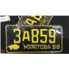 Image 3 : Pair of Manitoba 1958 License Plates, 1958 Minnesota Plate, Pair of 1971 Manitoba