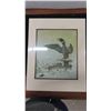 Image 2 : A Glen Loates Print 1976 of Loon - Shrink Wrapped + Matted 16" x 20" & 