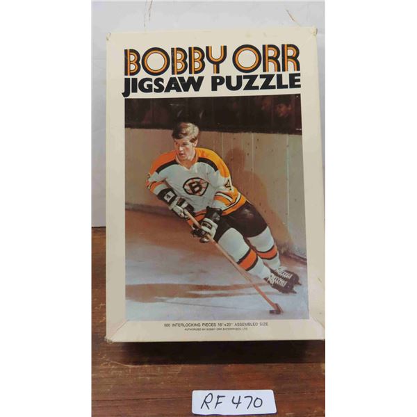 500 pc Puzzle Boston Bruins Bobby Orr 16  x 24 