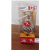 Image 3 : Skate Shaped Glass Whiskey Bottle - Hockey Canada