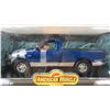 Image 2 : Ertl 1997 Ford F150 XLT Blue 1:18 Scale