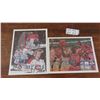 Image 1 : Numbered Prints 11" x 14" ; Patrick Roy #365 of 5000, Michael Jordan #319 of 5000