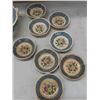 Image 2 : 11 pcs Plymouth Ridgeways China & Embroidered Table Cloth 30" x 32"