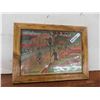 Image 1 : Framed Buffet Restaurant Advertising in French 15" x 20"